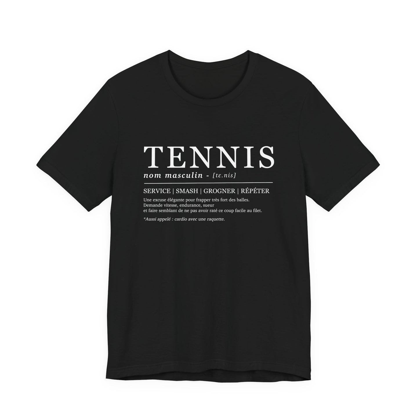 T-shirt Tennis - Design Graphique Moderne