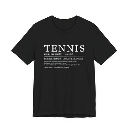 T-shirt Tennis - Design Graphique Moderne