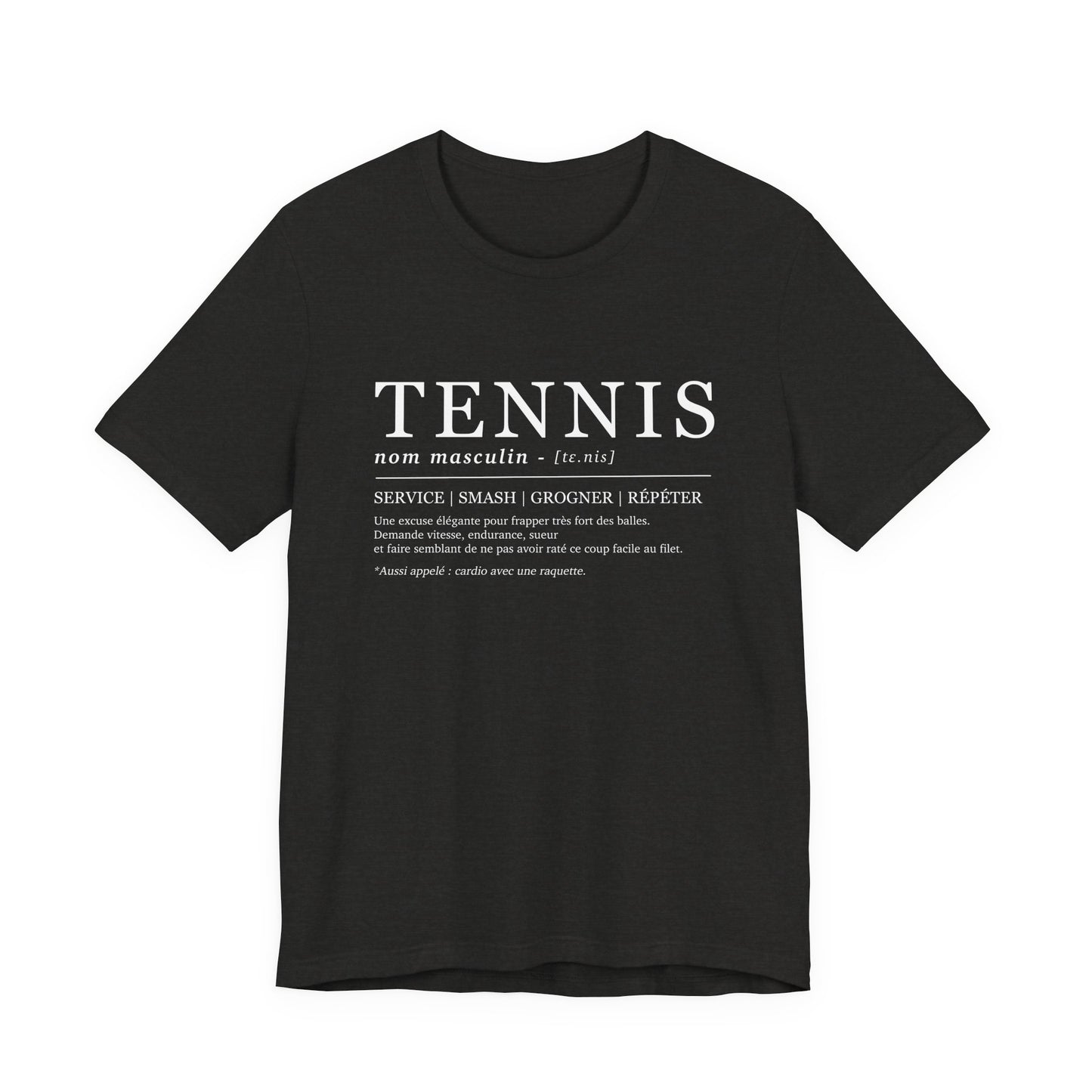 T-shirt Tennis - Design Graphique Moderne