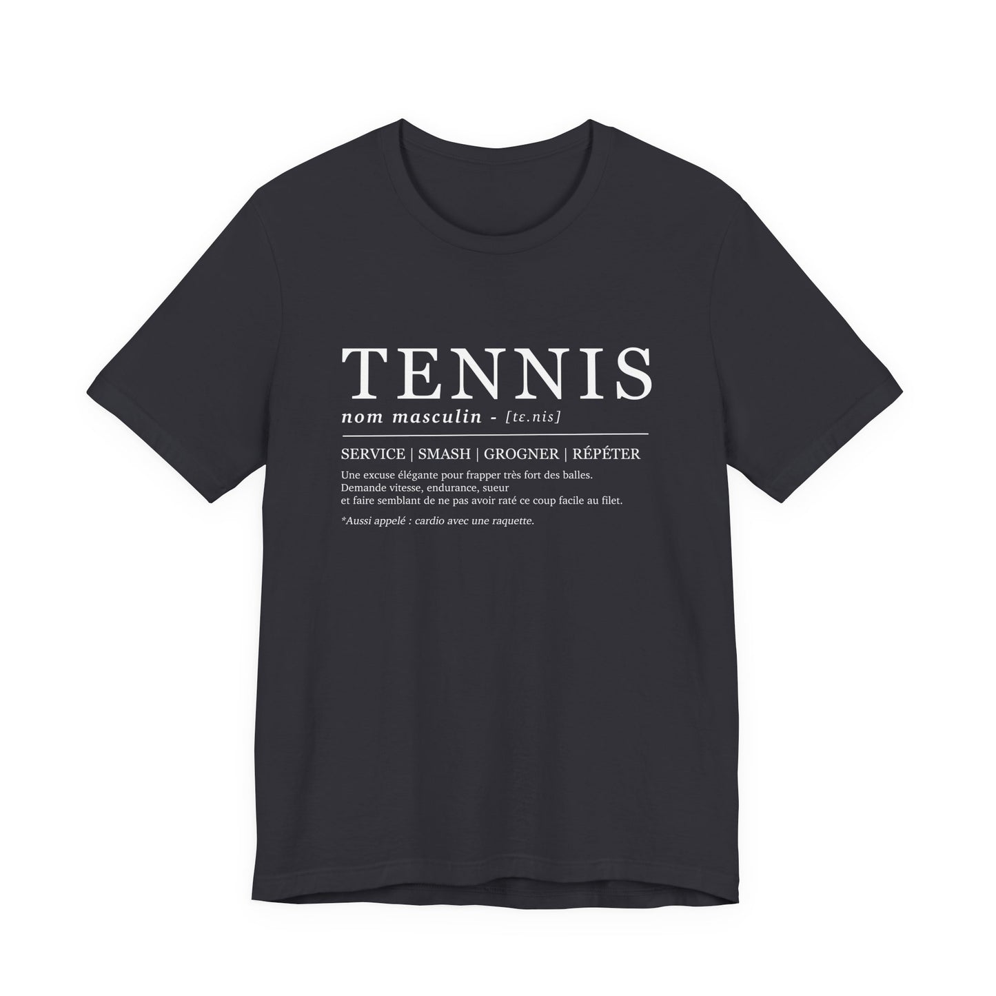 T-shirt Tennis - Design Graphique Moderne