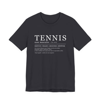 T-shirt Tennis - Design Graphique Moderne