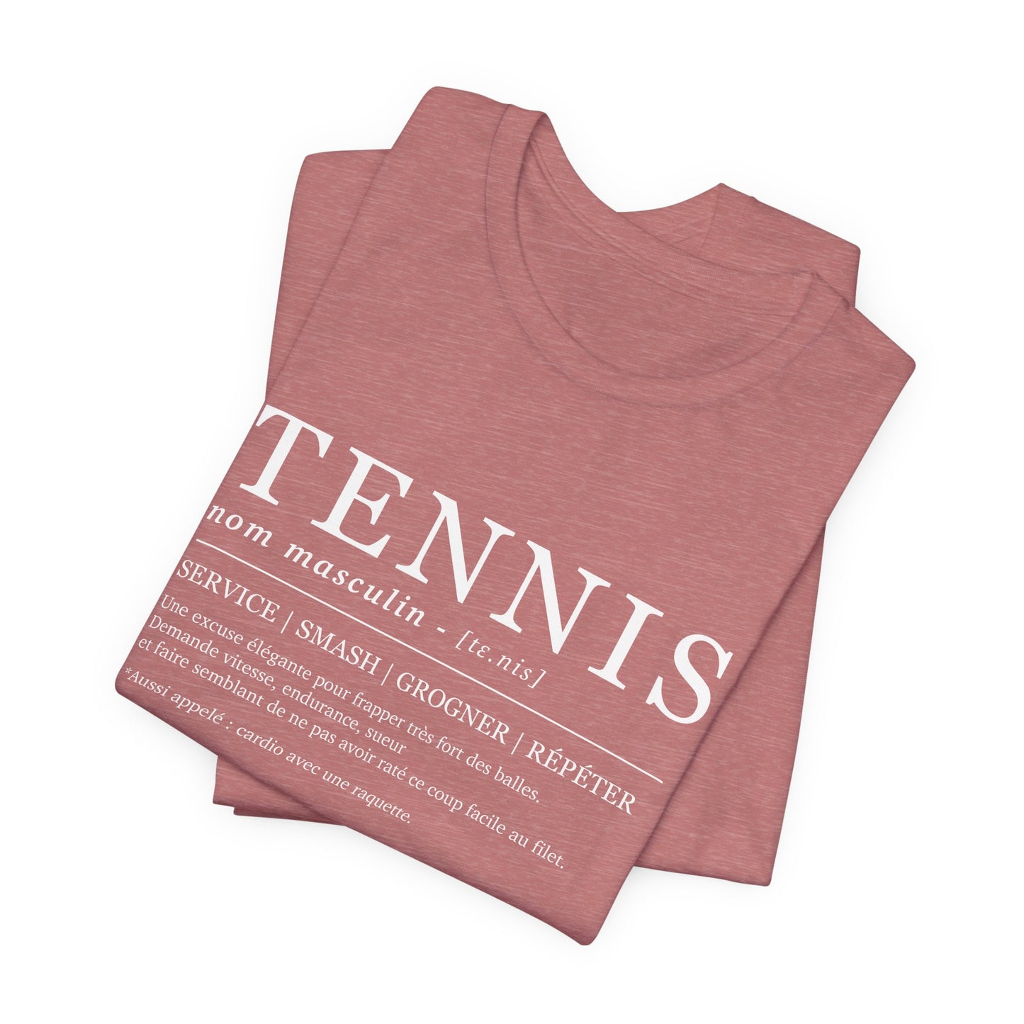 T-shirt Tennis - Design Graphique Moderne