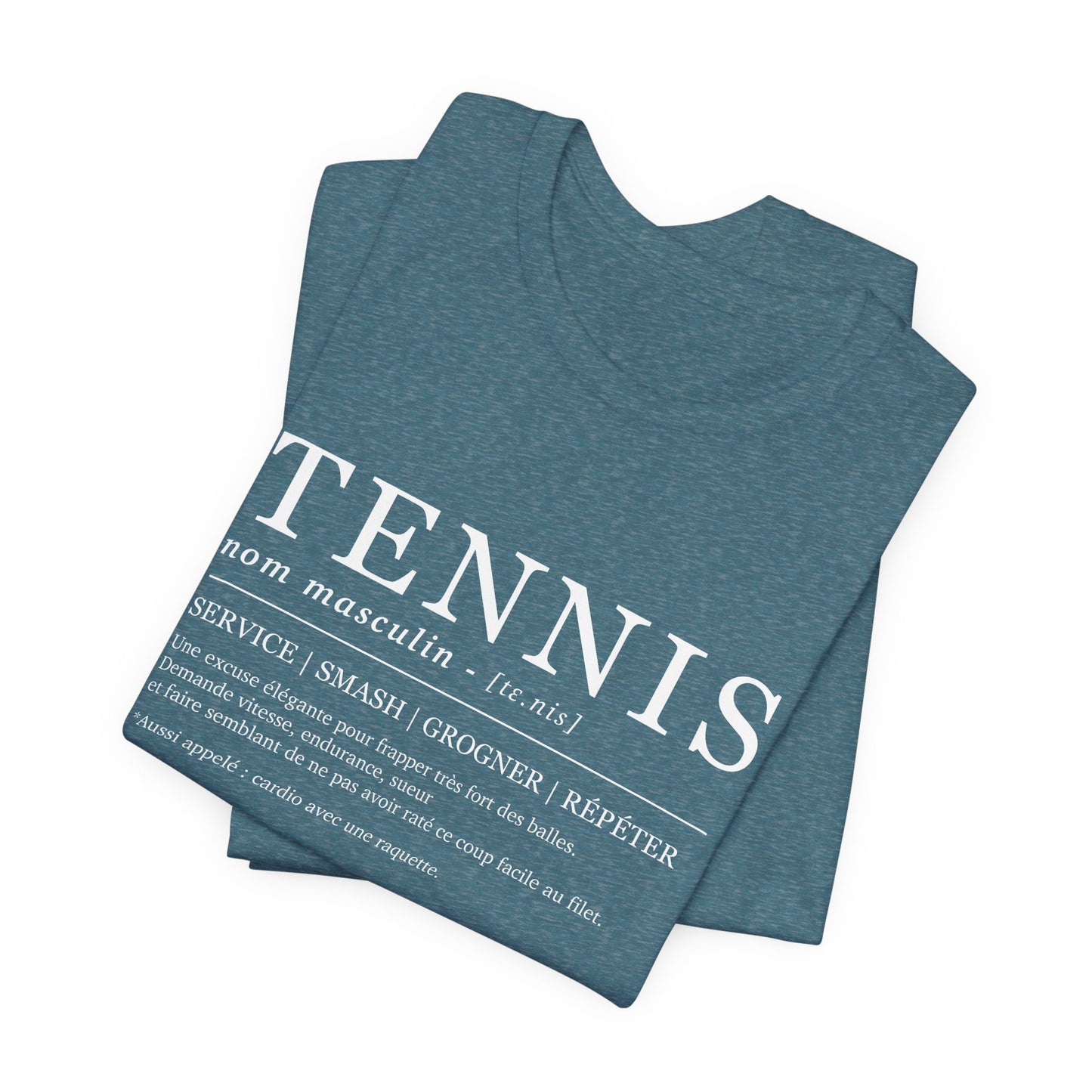 T-shirt Tennis - Design Graphique Moderne