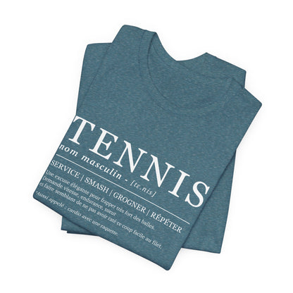 T-shirt Tennis - Design Graphique Moderne