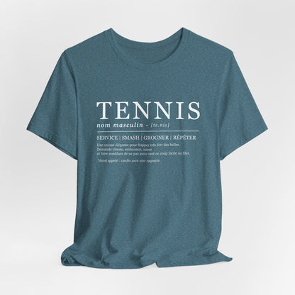 T-shirt Tennis - Design Graphique Moderne