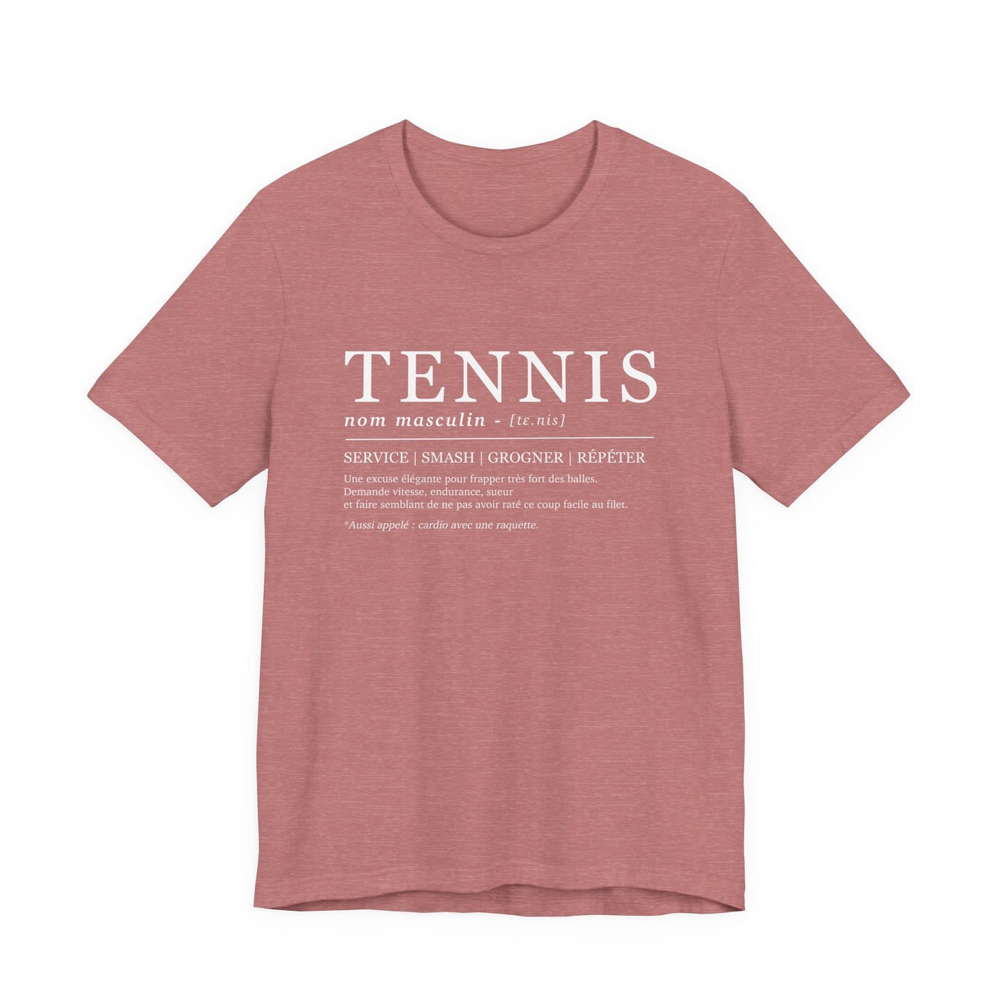 T-shirt Tennis - Design Graphique Moderne