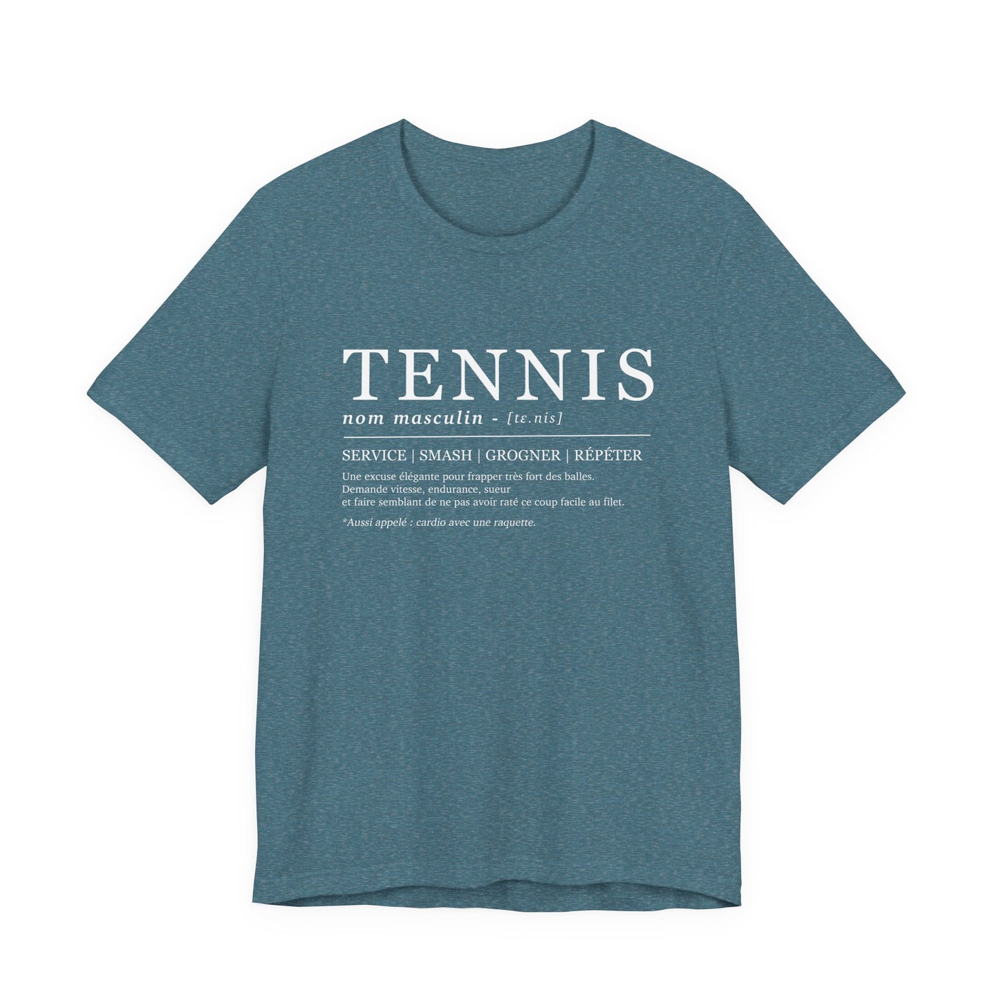 T-shirt Tennis - Design Graphique Moderne