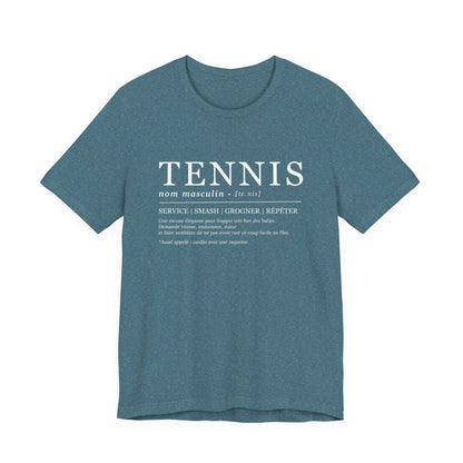 T-shirt Tennis - Design Graphique Moderne